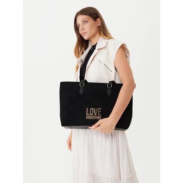 Love Moschino Torbica LOVE MOSCHINO JC4123PP0NKB100A Crna