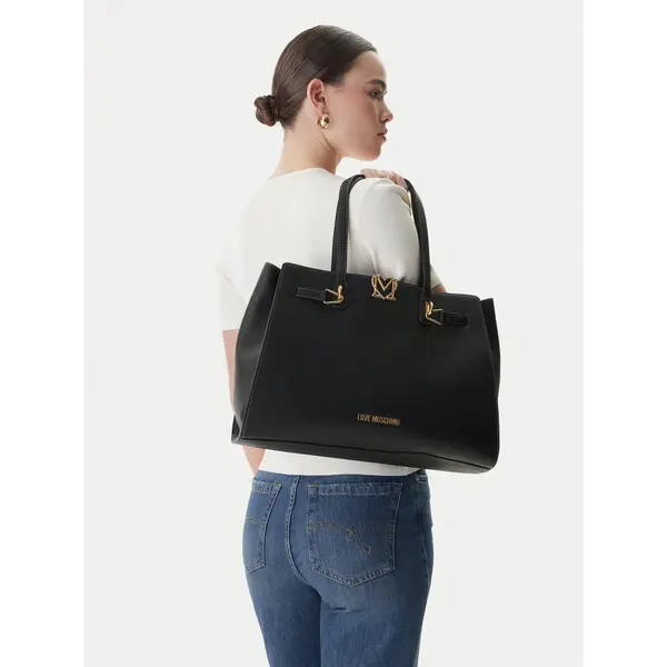 Love Moschino Torbica LOVE MOSCHINO JC4124PP1OLM0000 Crna