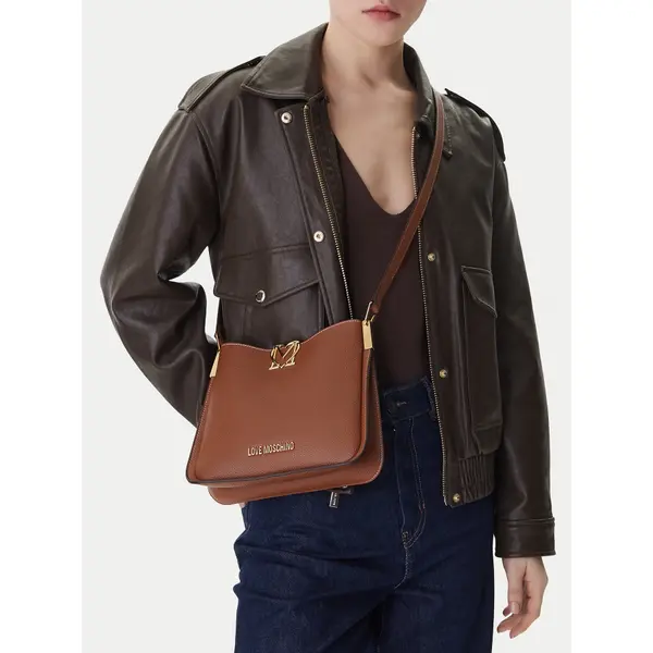 Love Moschino Torbica LOVE MOSCHINO JC4127PP1OLM0200 Smeđa