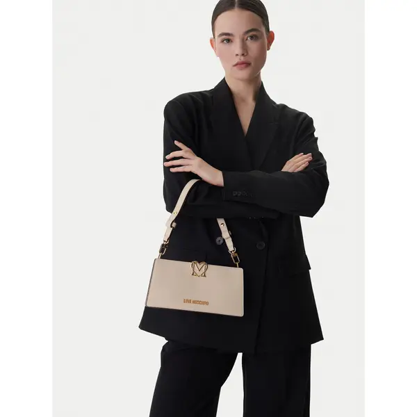 Love Moschino Torbica LOVE MOSCHINO JC4128PP1OLM0110 Écru