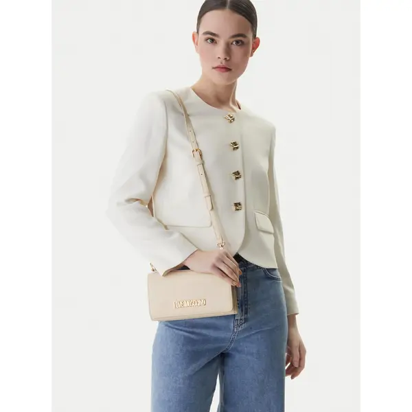 Love Moschino Torbica LOVE MOSCHINO JC4170PP1OLX0110 Écru