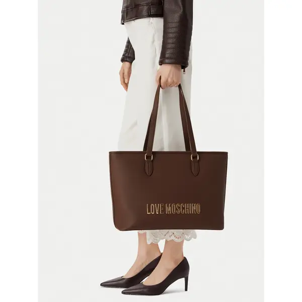 Love Moschino Torbica LOVE MOSCHINO JC4190PP1PKD0300 Smeđa