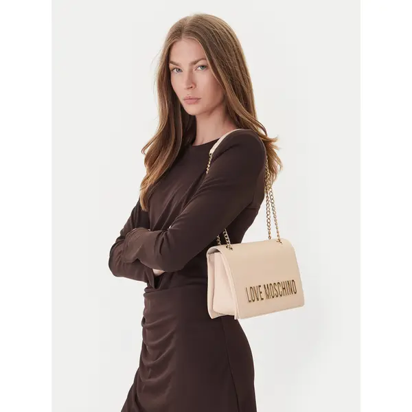 Love Moschino Torbica LOVE MOSCHINO JC4192PP0NKD0110 Écru