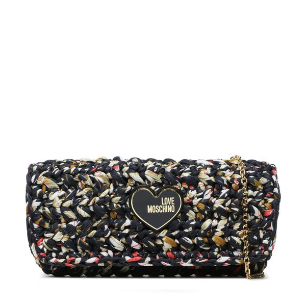 LOVE MOSCHINO Torbica LOVE MOSCHINO JC4234PP0GKL100A Black/Red/White/Bl