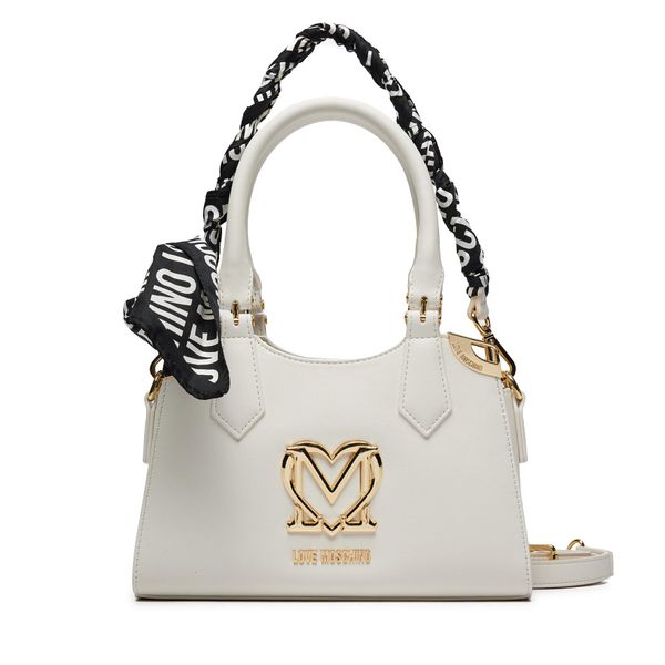 LOVE MOSCHINO Torbica LOVE MOSCHINO JC4284PP0IKJ110A Bianco/Foulard