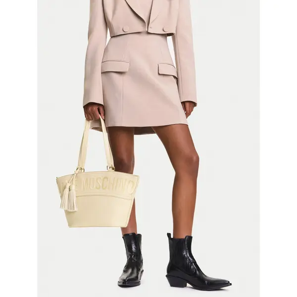 Love Moschino Torbica LOVE MOSCHINO JC4285PP0MKJ0104 Écru