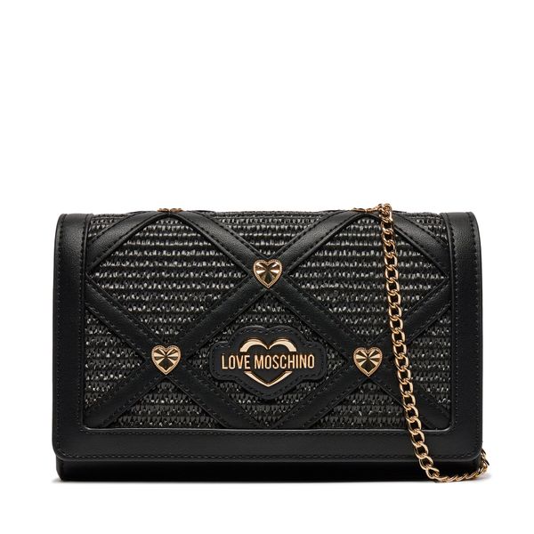 LOVE MOSCHINO Torbica LOVE MOSCHINO JC4314PP0IKO100A Nero/Oro