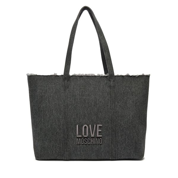 LOVE MOSCHINO Torbica LOVE MOSCHINO JC4321PP0IKQ0000 Denim Nero