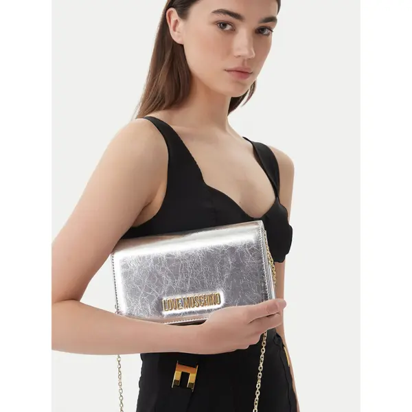Love Moschino Torbica LOVE MOSCHINO JC4345PP0OKQ0902 Srebrna