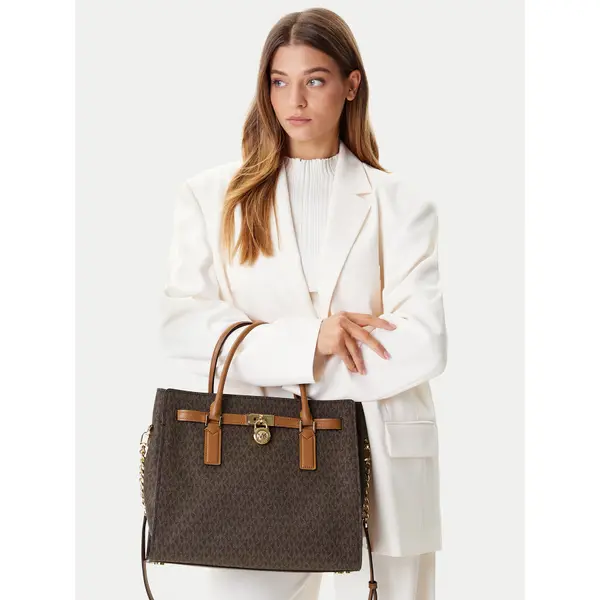 MICHAEL Michael Kors Torbica MICHAEL Michael Kors 30F5GNXS3B Smeđa