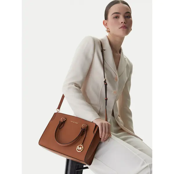 MICHAEL Michael Kors Torbica MICHAEL Michael Kors 30R6GQ6S2L Smeđa