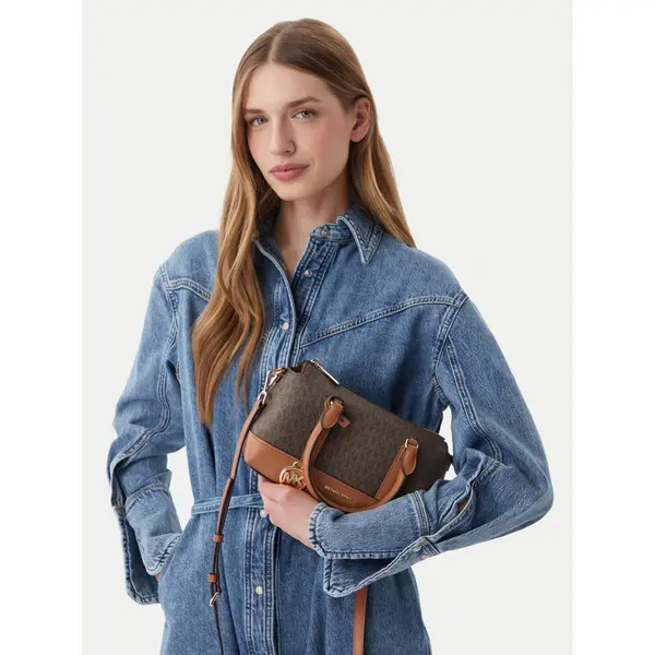 MICHAEL Michael Kors Torbica MICHAEL Michael Kors 30S6G3PS1B Smeđa