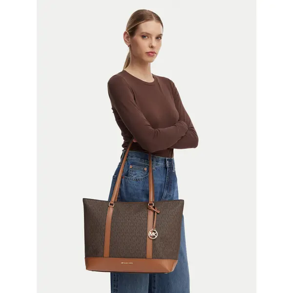 MICHAEL Michael Kors Torbica MICHAEL Michael Kors 30S6G3PT3B Smeđa