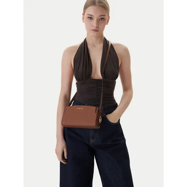 MICHAEL Michael Kors Torbica MICHAEL Michael Kors 32R6GQ6C1L Smeđa