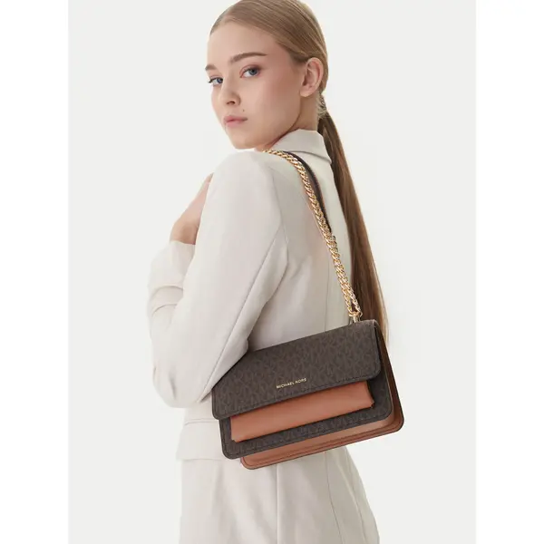 MICHAEL Michael Kors Torbica MICHAEL Michael Kors Claire 30R5GC7L3B Smeđa