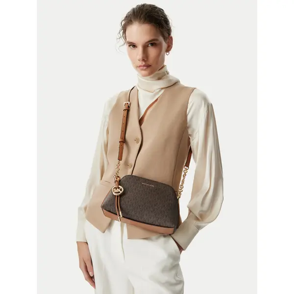 MICHAEL Michael Kors Torbica MICHAEL Michael Kors Freddie 32T6GX4C1B Tamno smeđa