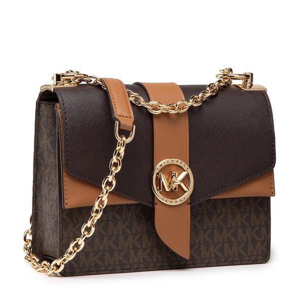MICHAEL Michael Kors Torbica MICHAEL Michael Kors Greenwich 32S1GGRC0B Brn/Acorn