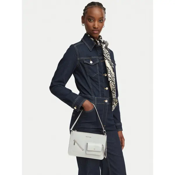 MICHAEL Michael Kors Torbica MICHAEL Michael Kors Jet Set 32S6SJ6F6L Bijela