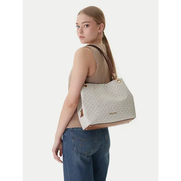 MICHAEL Michael Kors Torbica MICHAEL Michael Kors Kensington 30F3G8KT7B Écru