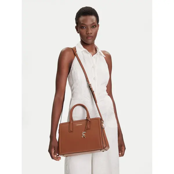 MICHAEL Michael Kors Torbica MICHAEL Michael Kors Laila 30R5G9IS6L Smeđa