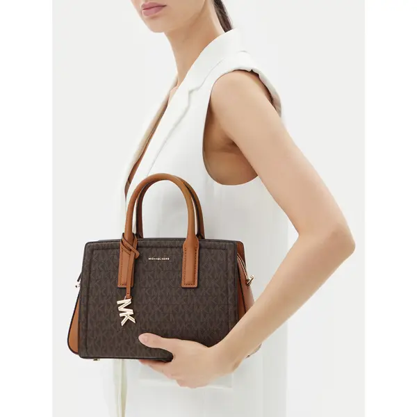 MICHAEL Michael Kors Torbica MICHAEL Michael Kors Laila 30S5G9IS1B Smeđa