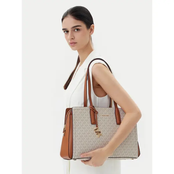 MICHAEL Michael Kors Torbica MICHAEL Michael Kors Laila 30S5G9IT2B Écru