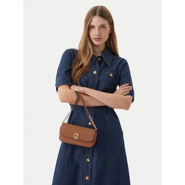 MICHAEL Michael Kors Torbica MICHAEL Michael Kors Nolita 32S6GY5C5L Smeđa