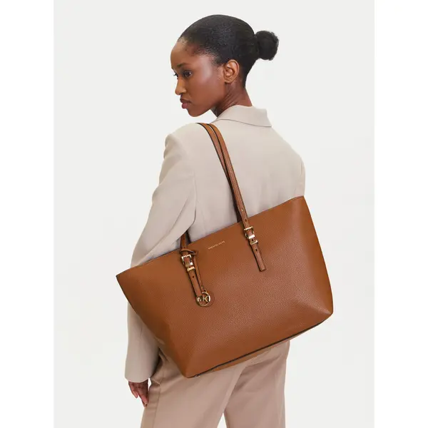 MICHAEL Michael Kors Torbica MICHAEL Michael Kors Quinn 30T5GQNT9L Smeđa
