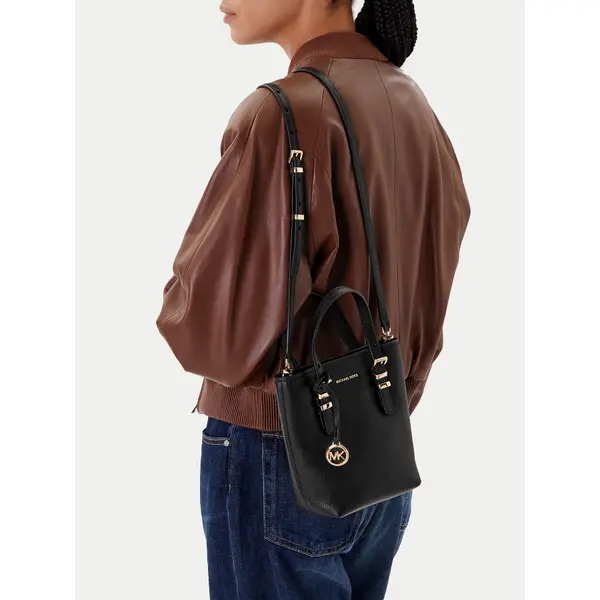 MICHAEL Michael Kors Torbica MICHAEL Michael Kors Quinn 32S5GQNC0L Crna