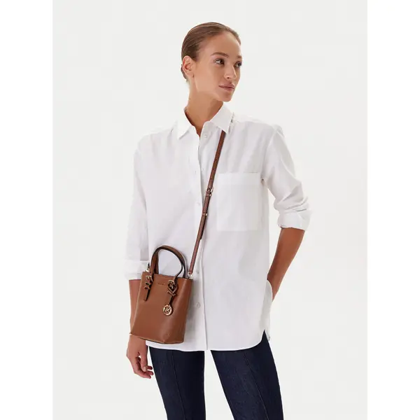 MICHAEL Michael Kors Torbica MICHAEL Michael Kors Quinn 32S5GQNC0L Smeđa