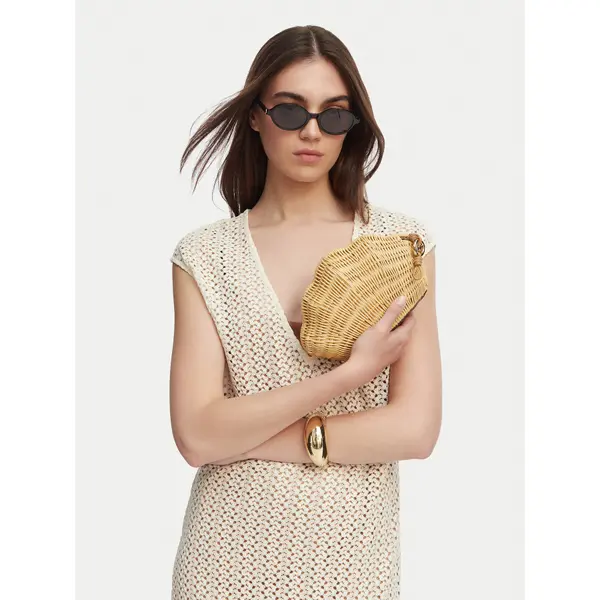MICHAEL Michael Kors Torbica MICHAEL Michael Kors Shelly 30S6G16C5W Bež