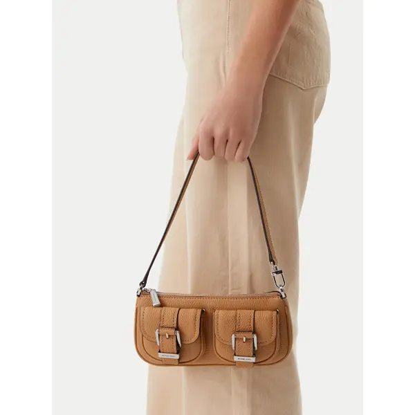 MICHAEL Michael Kors Torbica MICHAEL Michael Kors Zoe 32S5SZCU1L Smeđa