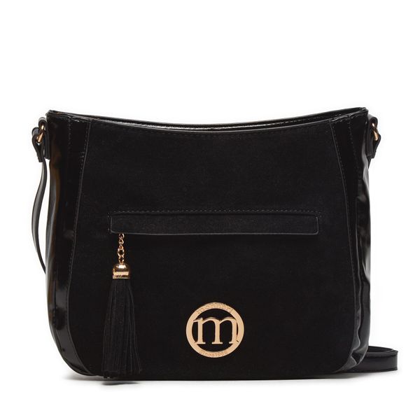 Monnari Torbica Monnari BAG1900-020 Czarny Zamsz