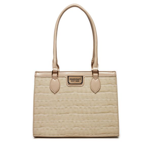 Monnari Torbica Monnari BAG2910-M00 Kremowe Croco