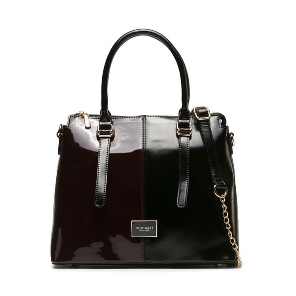 Monnari Torbica Monnari BAG4190-M05 Black With Burgundy