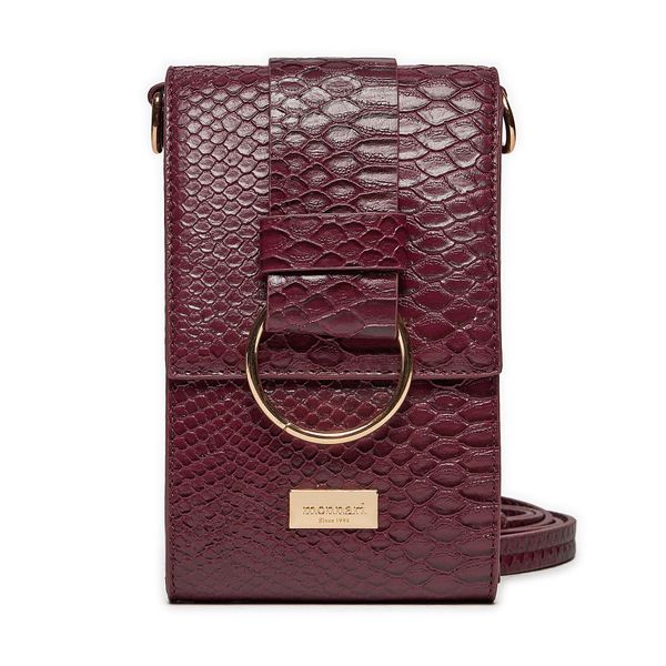 Monnari Torbica Monnari PHO0020-M05 Burgundowe Croco