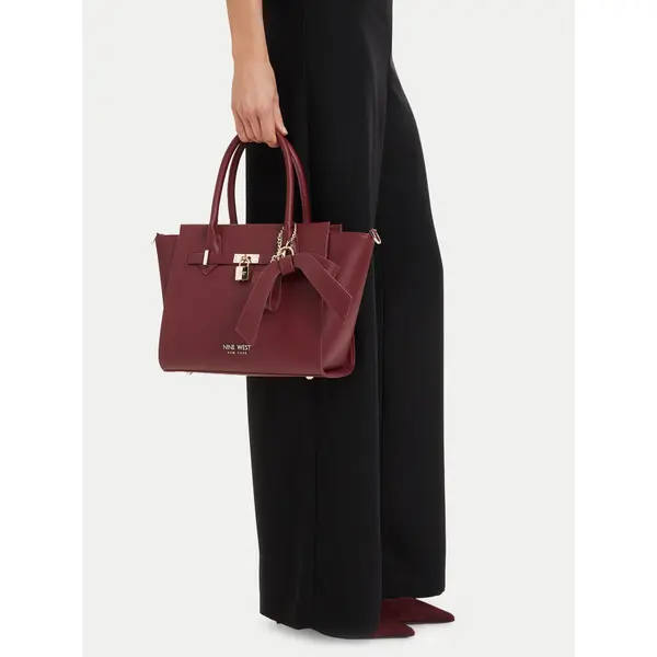 Nine West Torbica Nine West CEO-Chelsea-Charm-II-LX10185 Tamnocrvena