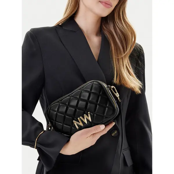 Nine West Torbica Nine West CEO-Greenwich-Glam-LX7669 Crna