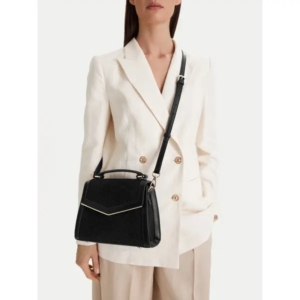Nine West Torbica Nine West CEO-Wall Street Glow-KY318 Crna