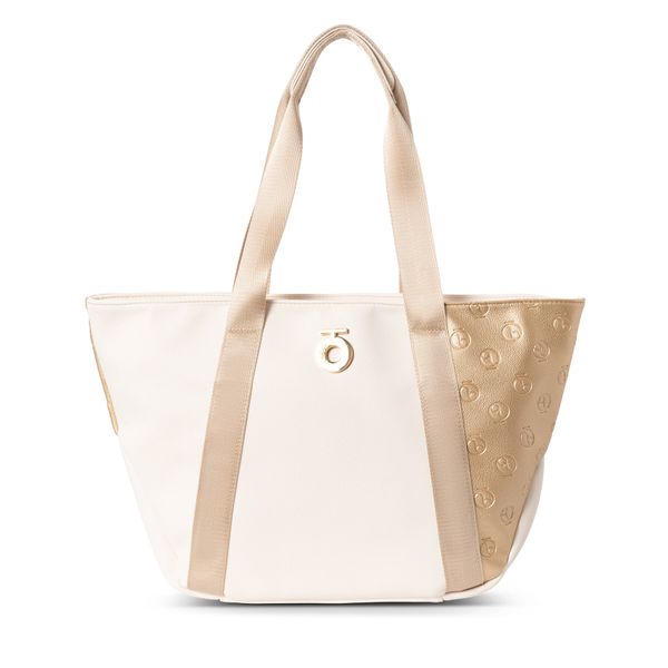 Nobo Torbica Nobo BAGN380-K001 Kremowy Ze Złotym