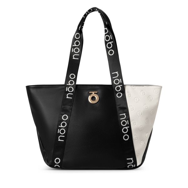 Nobo Torbica Nobo BAGN380-KM00 Czarny Z Białym