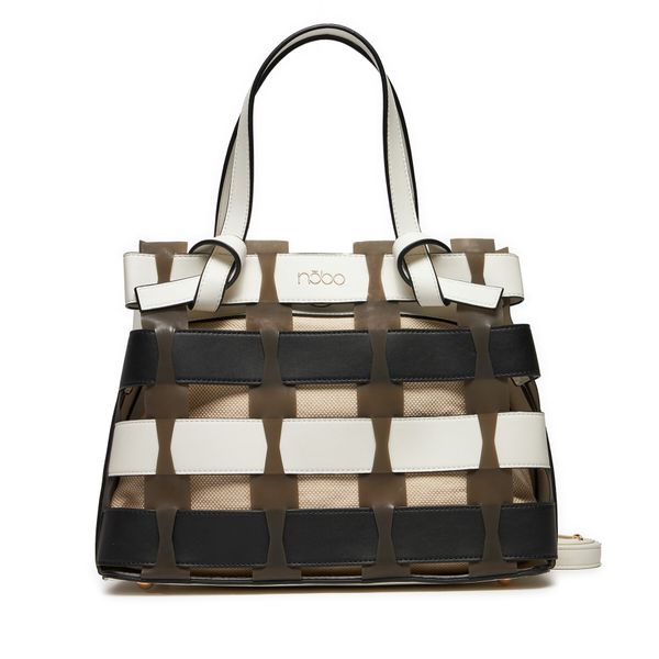 Nobo Torbica Nobo NBAG-I5140-CM00 Czarno/Biały