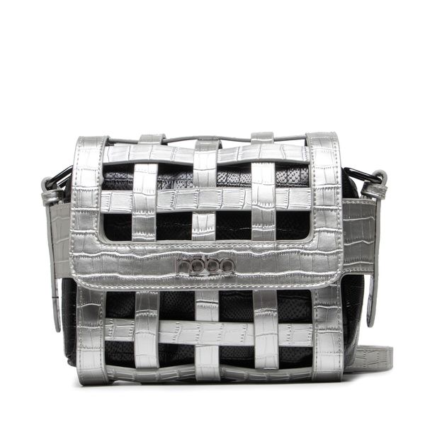 Nobo Torbica Nobo NBAG-L4302-CM22 Srebrny Z Czarnym