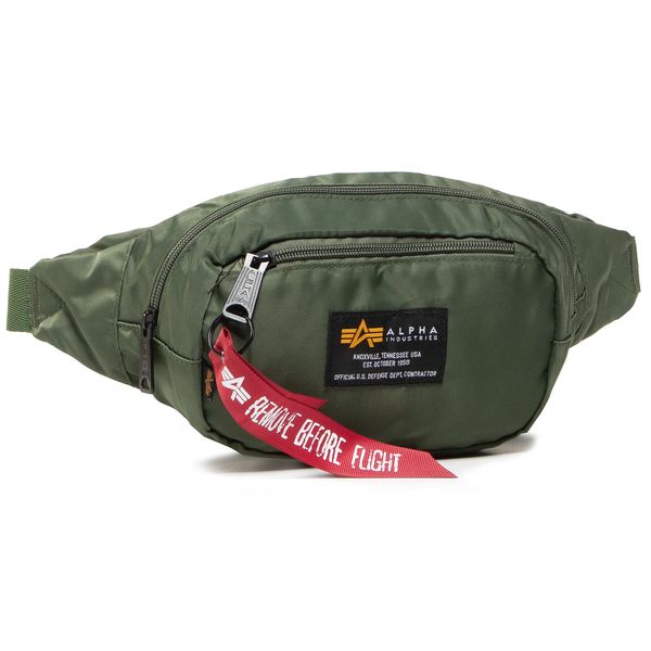 Alpha Industries Torbica oko struka Alpha Industries Crew Waist Bag 196923 Sage/Green 01