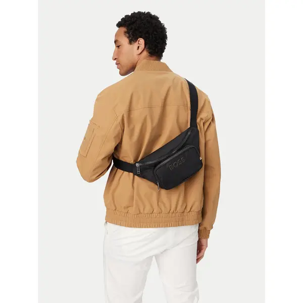 Boss Torbica oko struka﻿ BOSS Catch 3.0 Bumbag 50511938 Crna