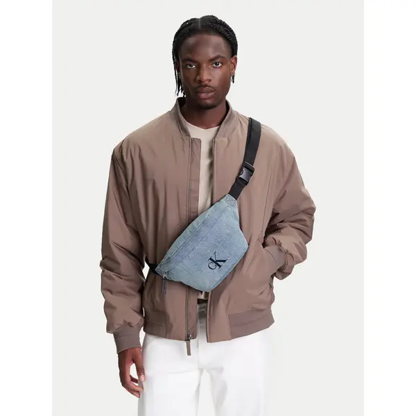Calvin Klein Torbica oko struka﻿ Calvin Klein Ckj Denim Waistbag LV04G3149G Svijetloplava