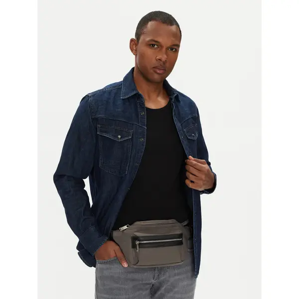 Calvin Klein Torbica oko struka﻿ Calvin Klein Contrast Belt Bag LV04D3073G Siva