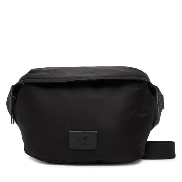 Calvin Klein Jeans Torbica oko struka﻿ Calvin Klein Jeans Metro Nylon Oversized Waistbag LV04G3088G Crna