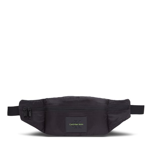 Calvin Klein Jeans Torbica oko struka Calvin Klein Jeans Sport Essentials Waistbag40 L K50K511792 Black/Sharp Green 0GX