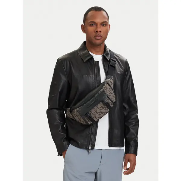 Calvin Klein Torbica oko struka﻿ Calvin Klein Mixed Emblem Aop LV04D3382G Bež